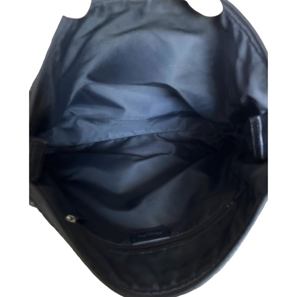 Dior Vintage Black Trotter Monogram Jacquard Crossbody Bag Made In Italy - Picture 8 of 12